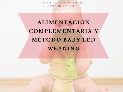 Taller ONLINE: Baby led weaning, ayuda a tu bebe a enamorarse de la comida