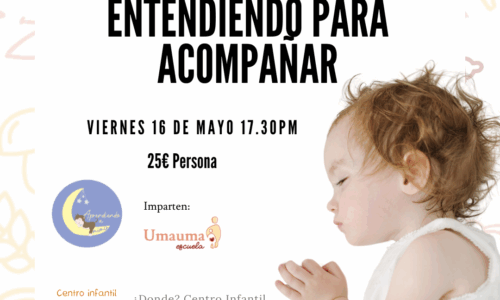 Taller SUEÑO INFANTIL presencial Valladolid MAYO